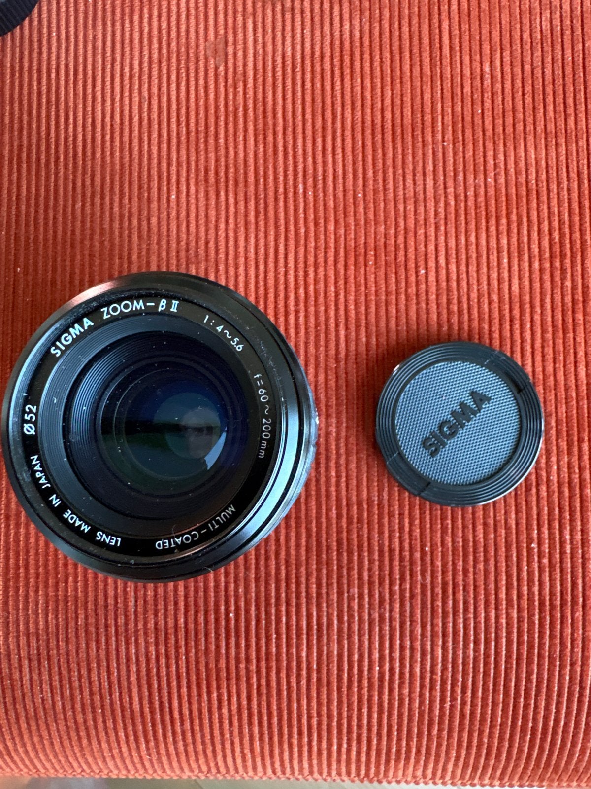 Sigma Zoom-β II 60-200mm f/4-5.6 Multi-Coated Lens, Audio, Tv en Foto, Fotografie | Lenzen en Objectieven, Gebruikt, Sigma, Overige vattingen