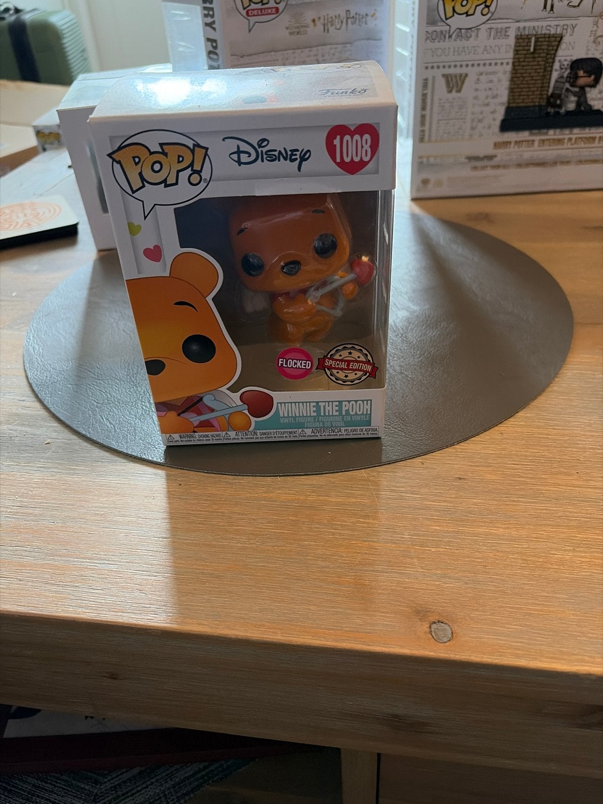 Funko Pop! Disney Winnie the Pooh (Flocked, Special Edition), Verzamelen, Ophalen of Verzenden, Zo goed als nieuw