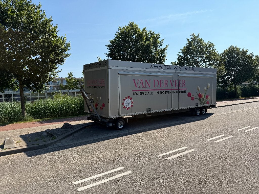 Konaq  Aanhangwagen Verkoopwagen Schamelwagen, Ophalen, Gebruikt