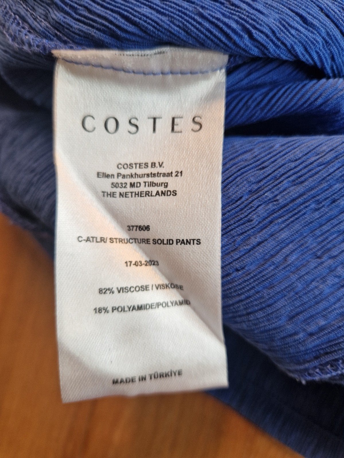 short costes maat m, Maat 38/40 (M), Kort, Blauw, Ophalen of Verzenden