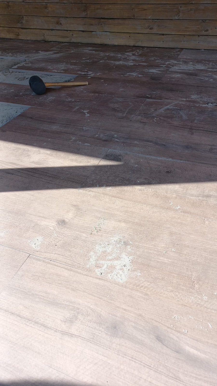 Terrastegels houtlook 20m2, Ophalen, Keramiek, Zo goed als nieuw, 10 m² of meer