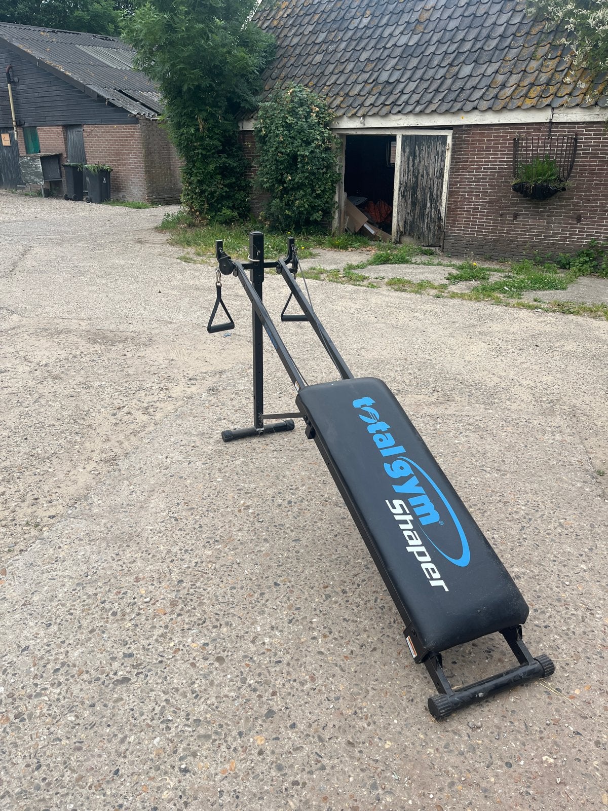 Total Gym Shaper - Fitnessapparaat voor thuis, Gebruikt, Krachtstation, Armen, Ophalen of Verzenden