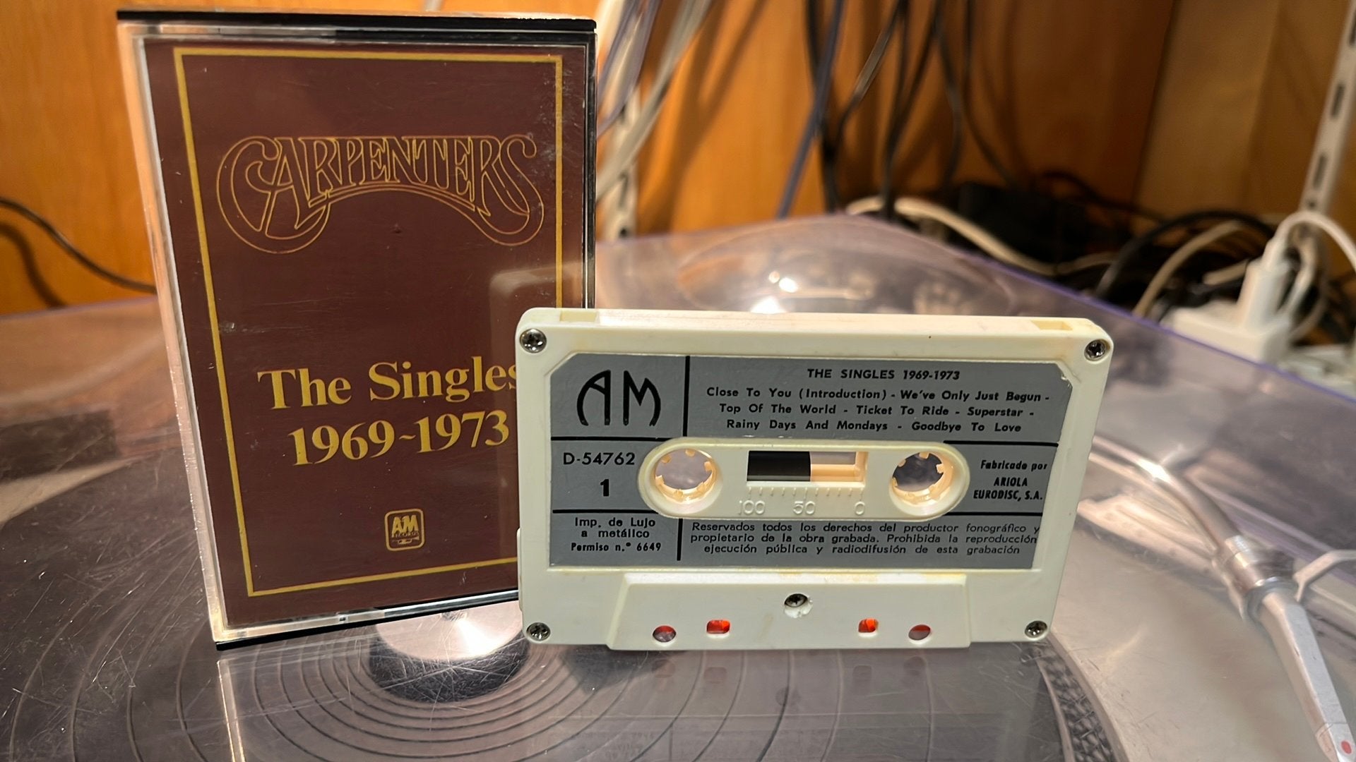 Carpenters The singles 1969-1973, Ophalen of Verzenden, Gebruikt, Pop, 1 bandje