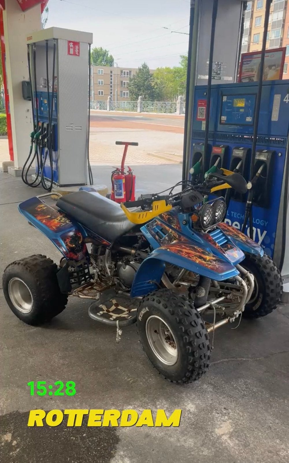 Yamaha quad 350cc, Ophalen of Verzenden