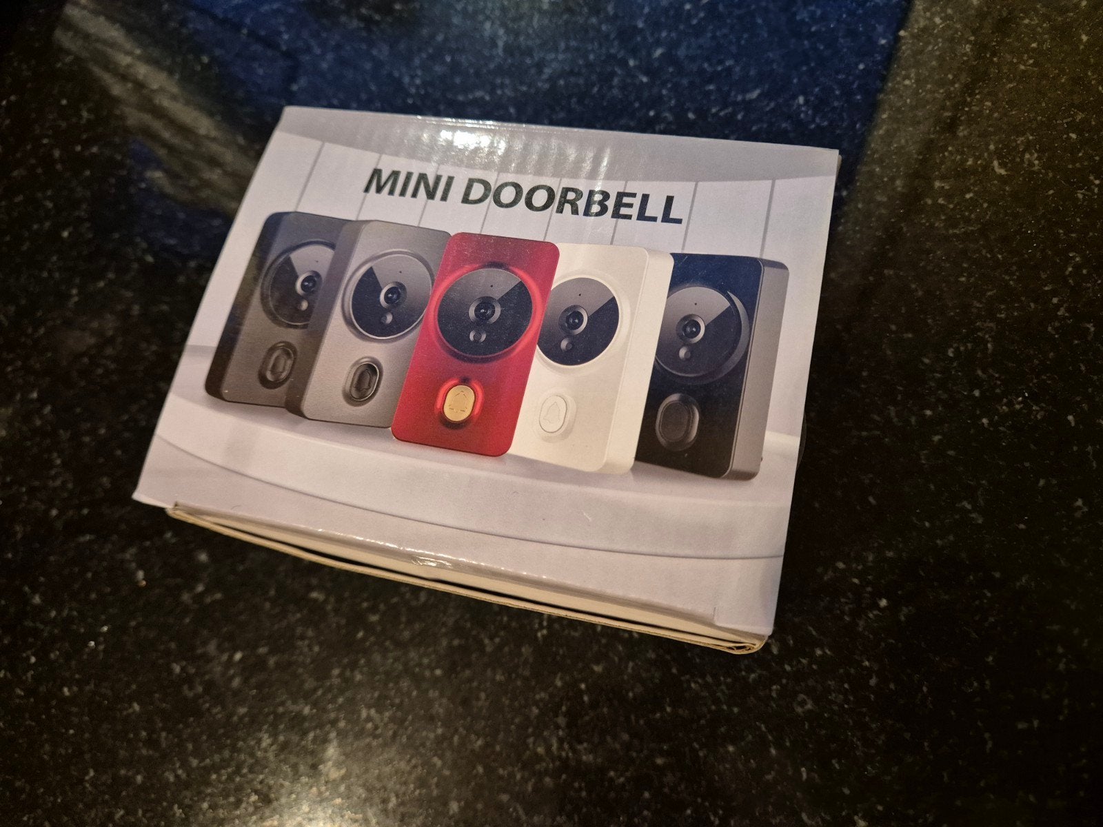 Mini Deurbel - Compacte en Stijlvolle Oplossing, Huis en Inrichting, Ophalen of Verzenden, Zo goed als nieuw, Draadloos
