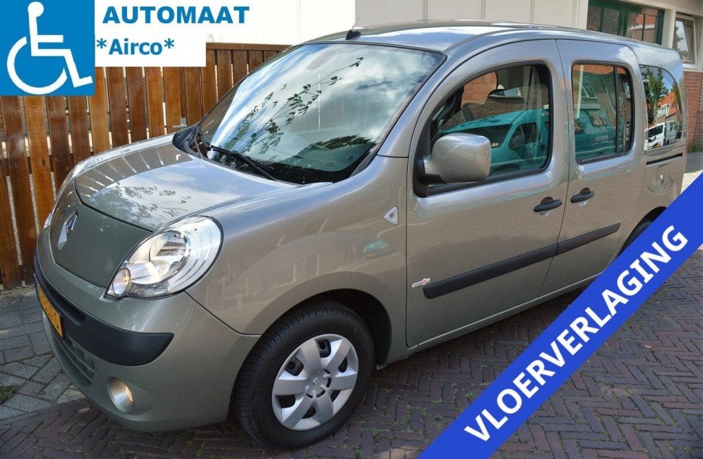 Renault KANGOO Family 1.6-16v  ROLSTOELAUTO  AUTOMAAT  AIRCO, Auto's, Automaat, Gebruikt, 4 cilinders, Kangoo