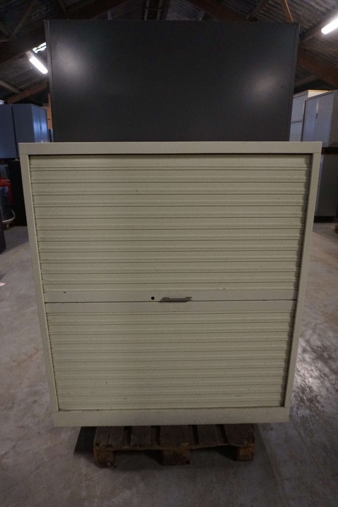 Roldeurkast gereedschapskast garagekast voorraadkast kast, Gebruikt, 100 tot 150 cm, 100 tot 150 cm, Niet ingevuld