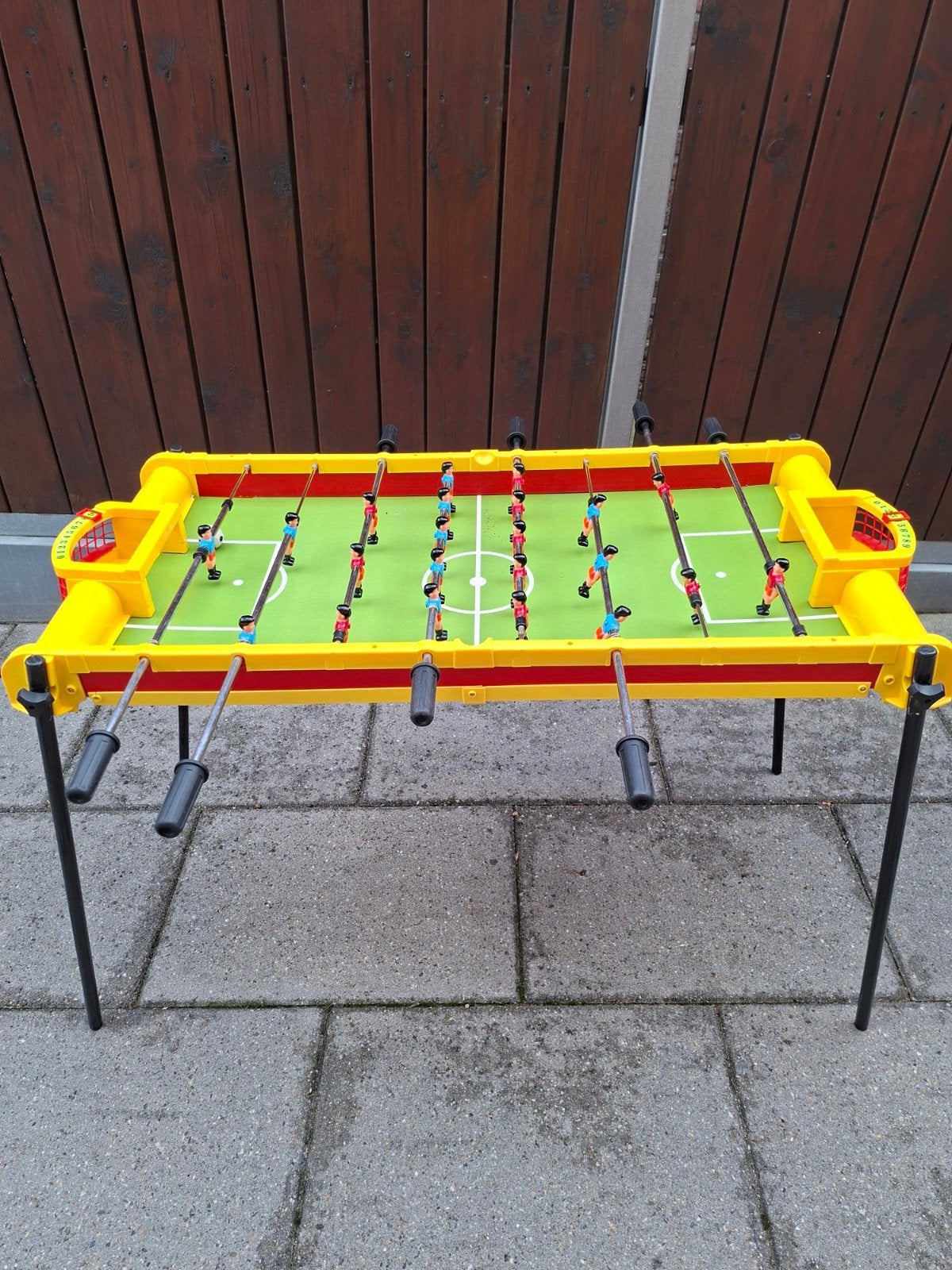 Voetbaltafel op poten, Ophalen, Gebruikt