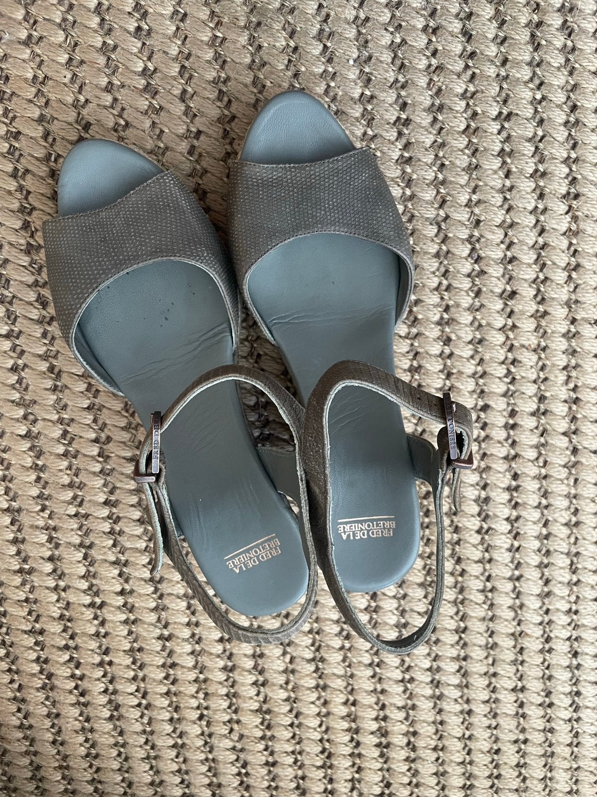 Fred de la Bretoniere espadrilles maat 41, Ophalen of Verzenden, Zo goed als nieuw, Grijs, Espadrilles of Moccasins
