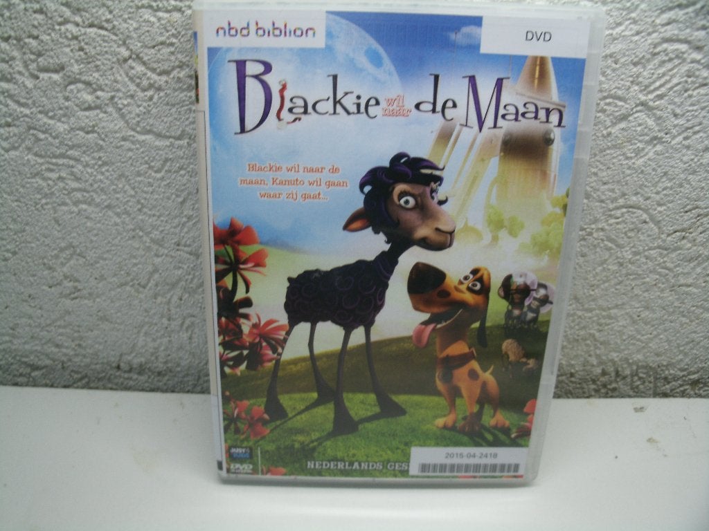 dvd 104k blackie wil naar de maan, Alle leeftijden, Ophalen of Verzenden, Zo goed als nieuw