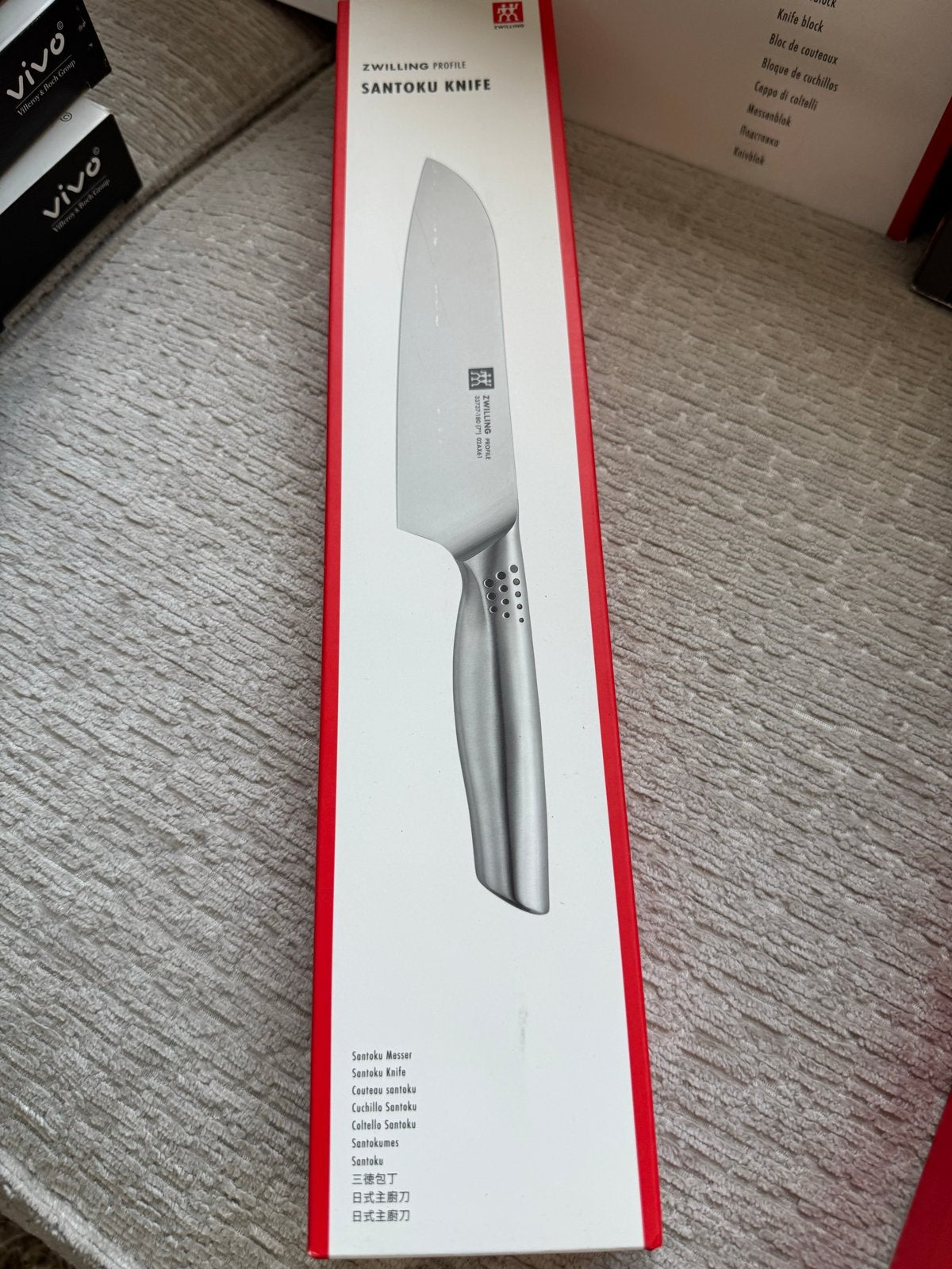 ZWILLING Santoku mes, Overige typen, Ophalen of Verzenden, Metaal, Overige merken