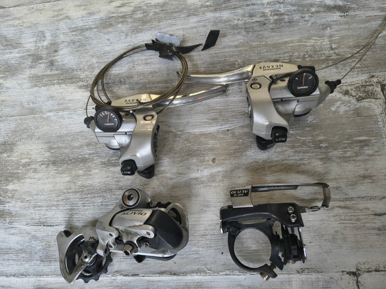 Shimano Nexave en Alivio derailleurs en shifters, Ophalen of Verzenden