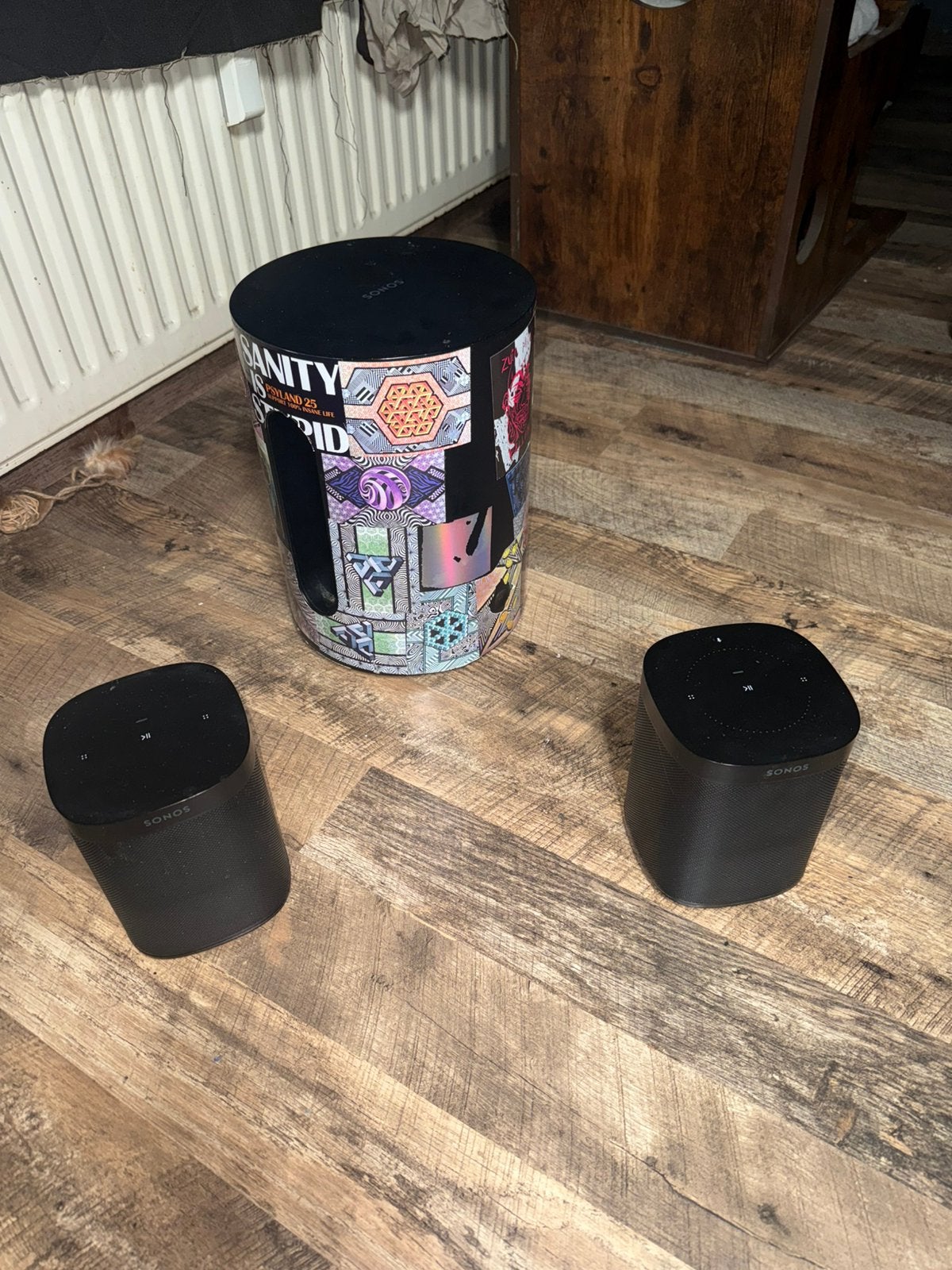 Sonos Sub Mini + Sonos One + One SL –Complete Stereo Set 2.1, Audio, Tv en Foto, Speakerset, Ophalen of Verzenden, Zo goed als nieuw
