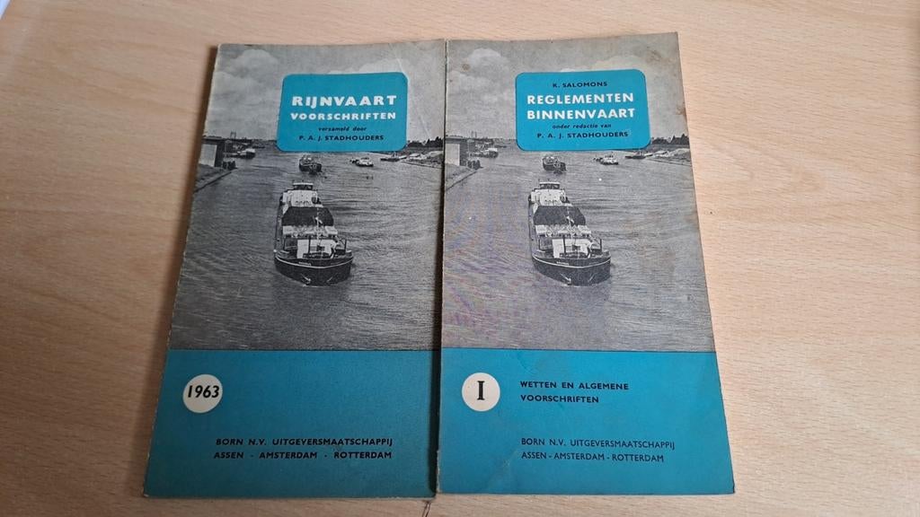 Oude RPR en BPR Boekjes Binnenvaart - Diverse Jaargangen, Ophalen of Verzenden, Gelezen, Overige onderwerpen, K. Salomons
