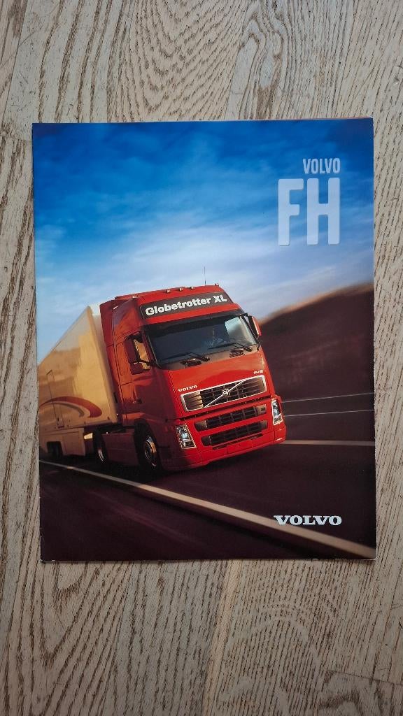 Volvo FH folder 2001, Boeken, Ophalen of Verzenden, Gelezen, Volvo