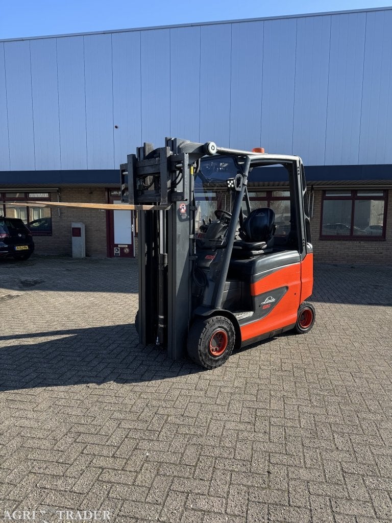 LINDE E20H-01/600 (2014) triplex elektrische heftruck, LINDE, LINDE, LINDE, Heftruck