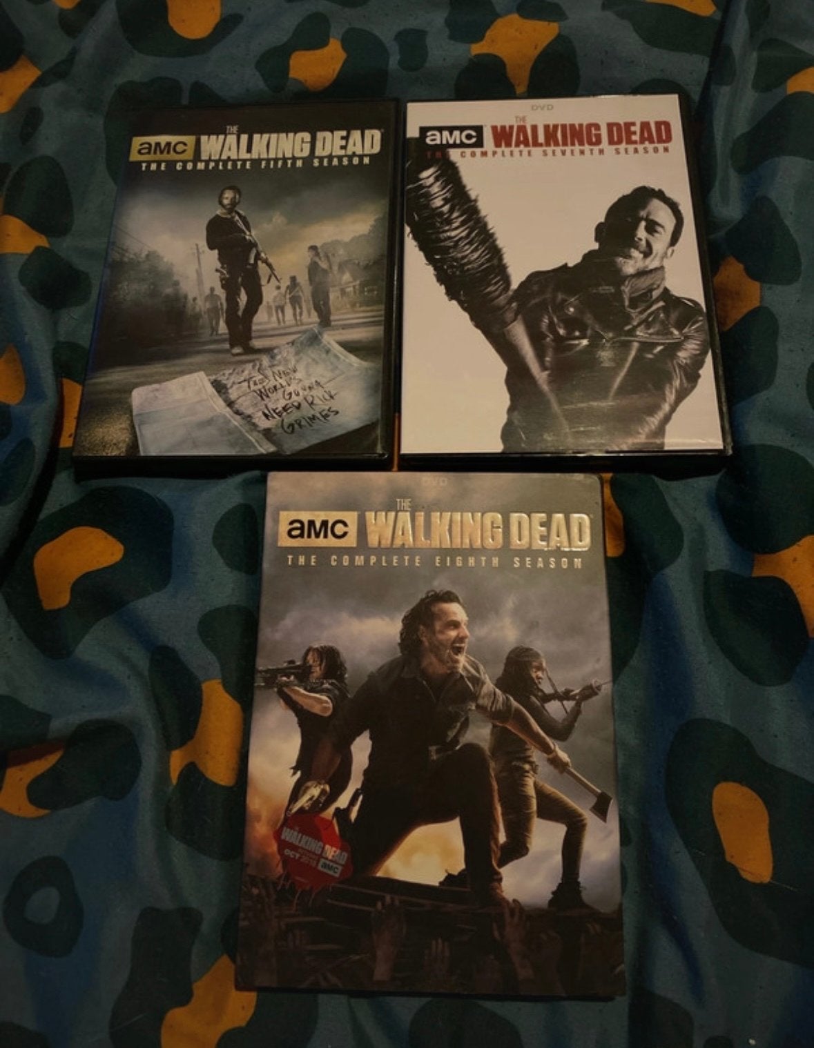 The Walking Dead Seizoen 5, 7 & 8 DVD Boxset, Cd's en Dvd's, Horror, Vanaf 16 jaar, Verzenden, Nederlands