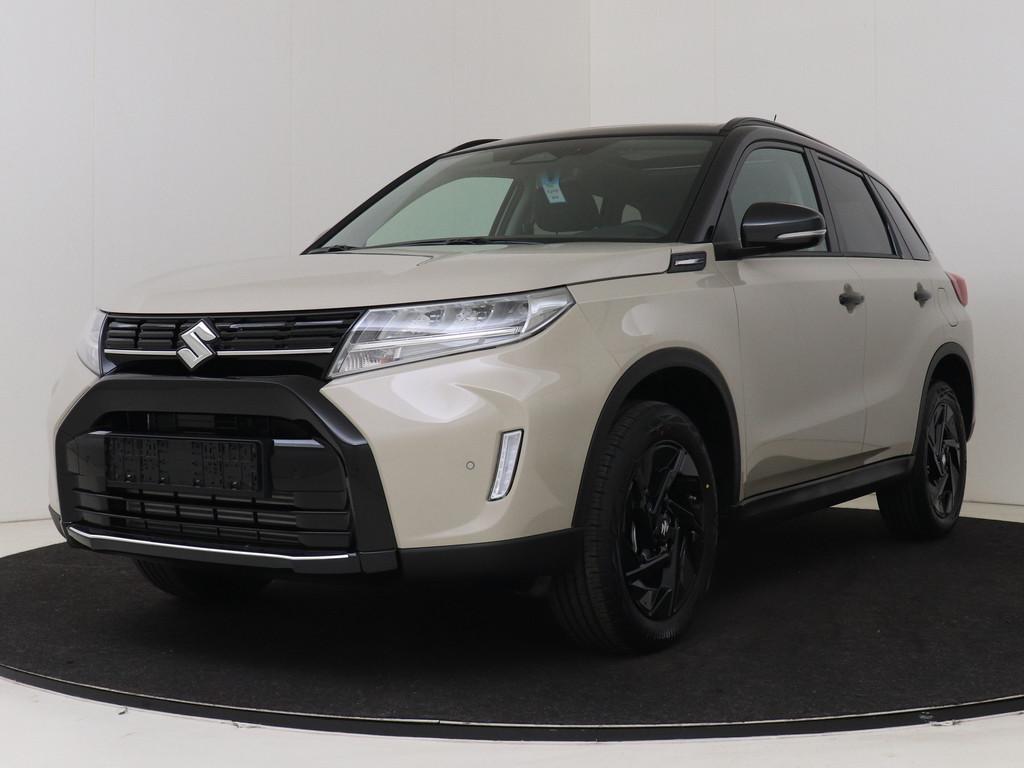 Suzuki Vitara 1.4 Boosterjet Smart Hybrid 60th Special Editi, 12 maanden, Zwart, 4 cilinders, Beige