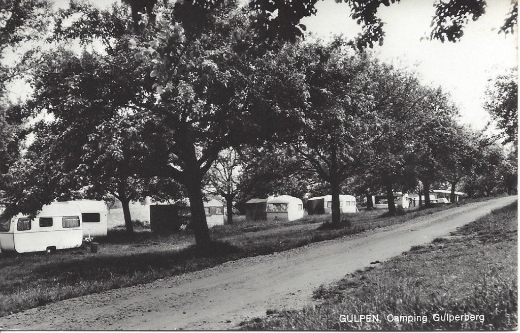 Gulpen (L.) Camping Gulperberg, 1970, Ophalen of Verzenden, 1960 tot 1980, Ongelopen, Limburg