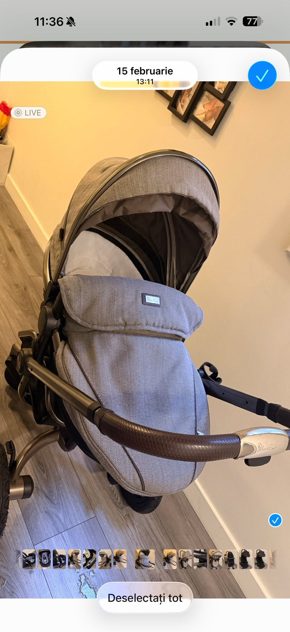 Silver Cross Kinderwagen Special Edition, Overige merken, Ophalen of Verzenden, Zo goed als nieuw, Combiwagen
