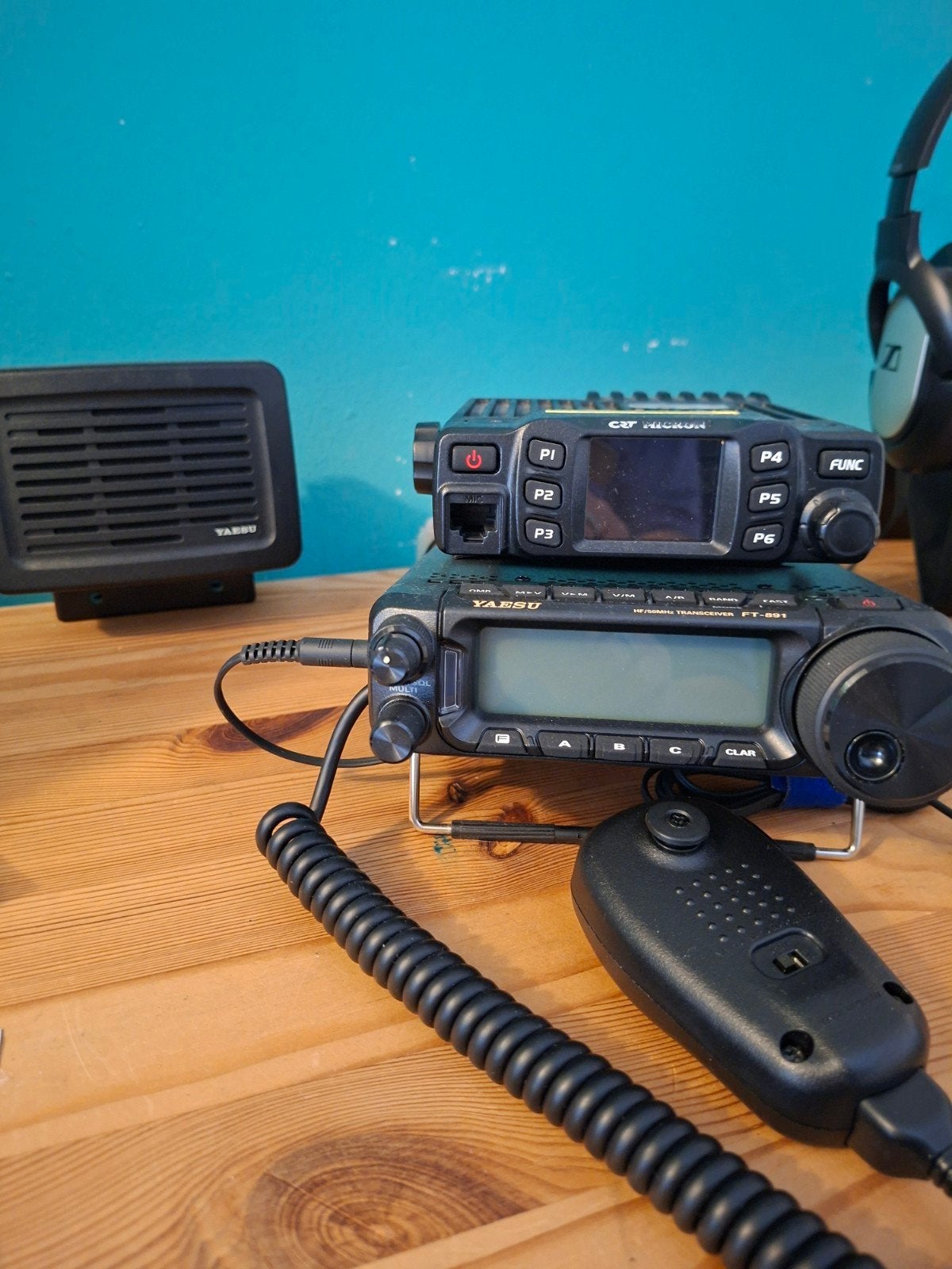 Yaesu FT-891 HF/50MHz Transceiver met accessoires, Telecommunicatie, Zenders en Ontvangers, Ophalen, Zo goed als nieuw, Zender en Ontvanger
