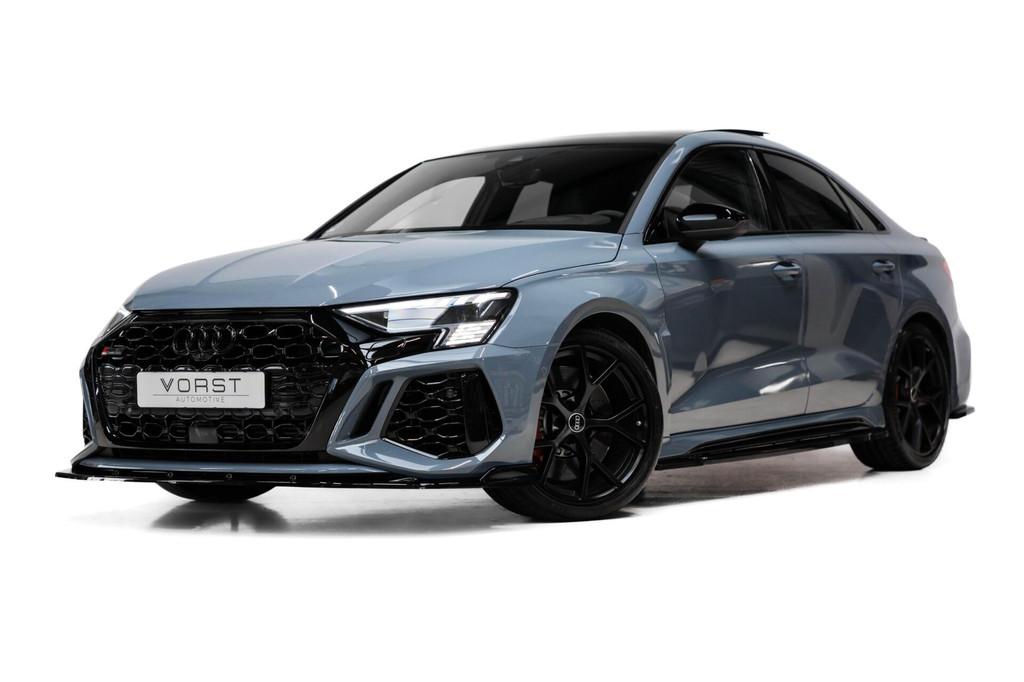 Audi RS 3 2.5 TFSI quattro HUD Pano B&O Leer MTR Stage 2, Auto's, Audi, Automaat, Gebruikt, Euro 6, RS3