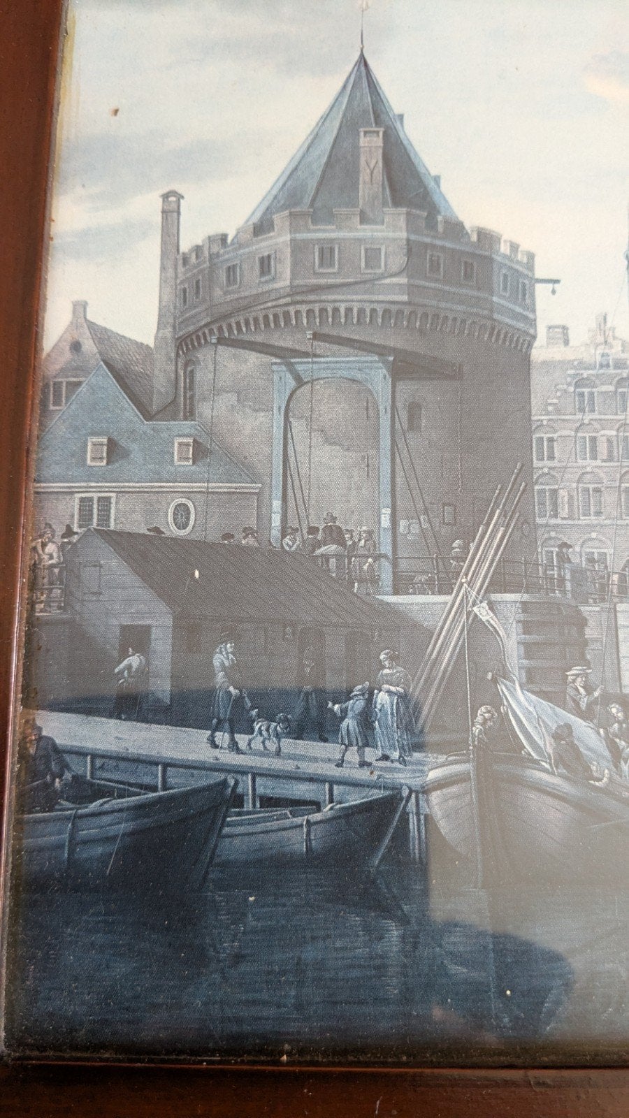 Mooie schilderij amsterdam, Ophalen of Verzenden