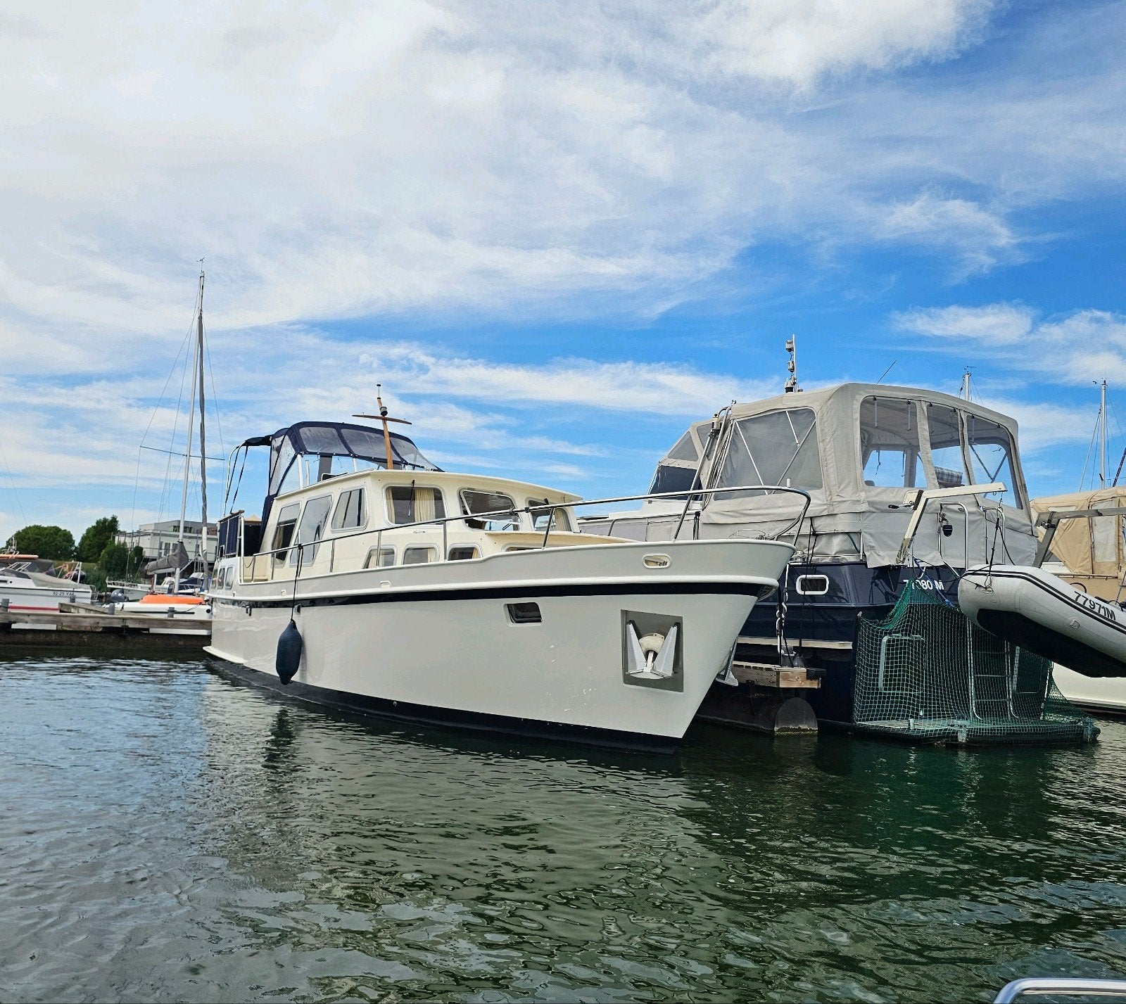 Parel te koop! Super Lauwersmeer 11.5 x 3.5 boeg/hekschroef, Gebruikt, Binnenboordmotor, Diesel, 12 m