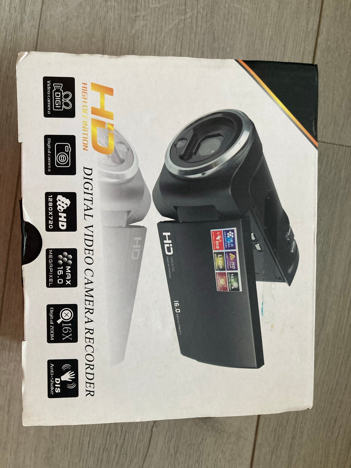 Digitale Video Camera Recorder - Nieuw in doos, Full HD, Minder dan 8x, Camera, Ophalen