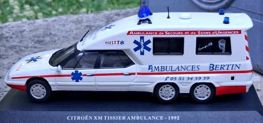 Citroen XM Tissier ambulance 92 1/43 Utilitaires Citroen 41, Verzenden, Nieuw, Auto, Overige merken