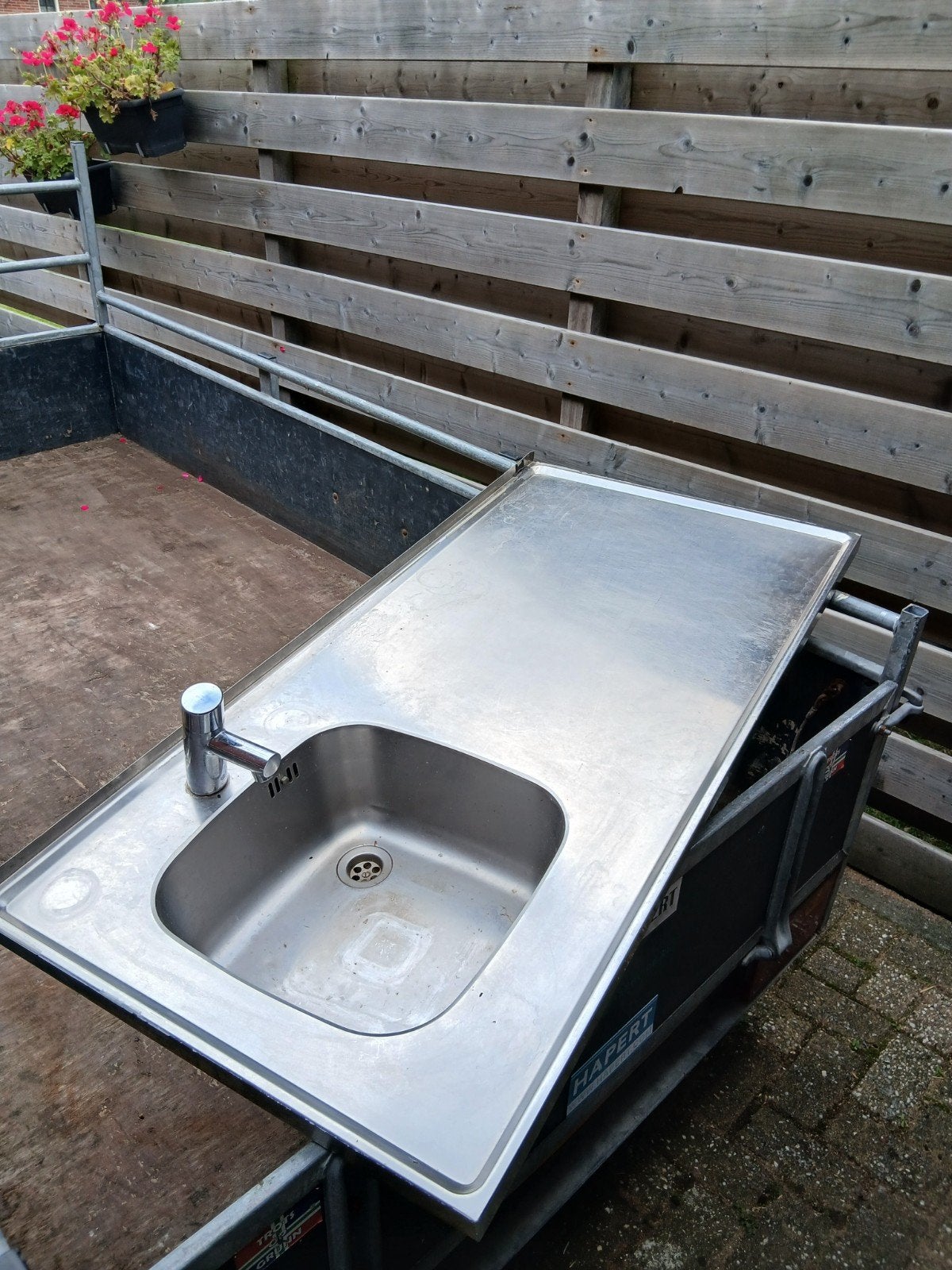 rvs aanrechtblad, Huis en Inrichting, Ophalen, 50 tot 75 cm, 100 tot 150 cm