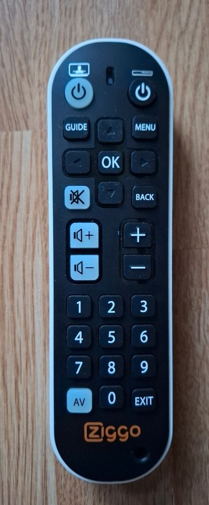 ZIGGO Universele afstandsbediening, Audio, Tv en Foto, Afstandsbedieningen, Ophalen of Verzenden, Zo goed als nieuw, Origineel
