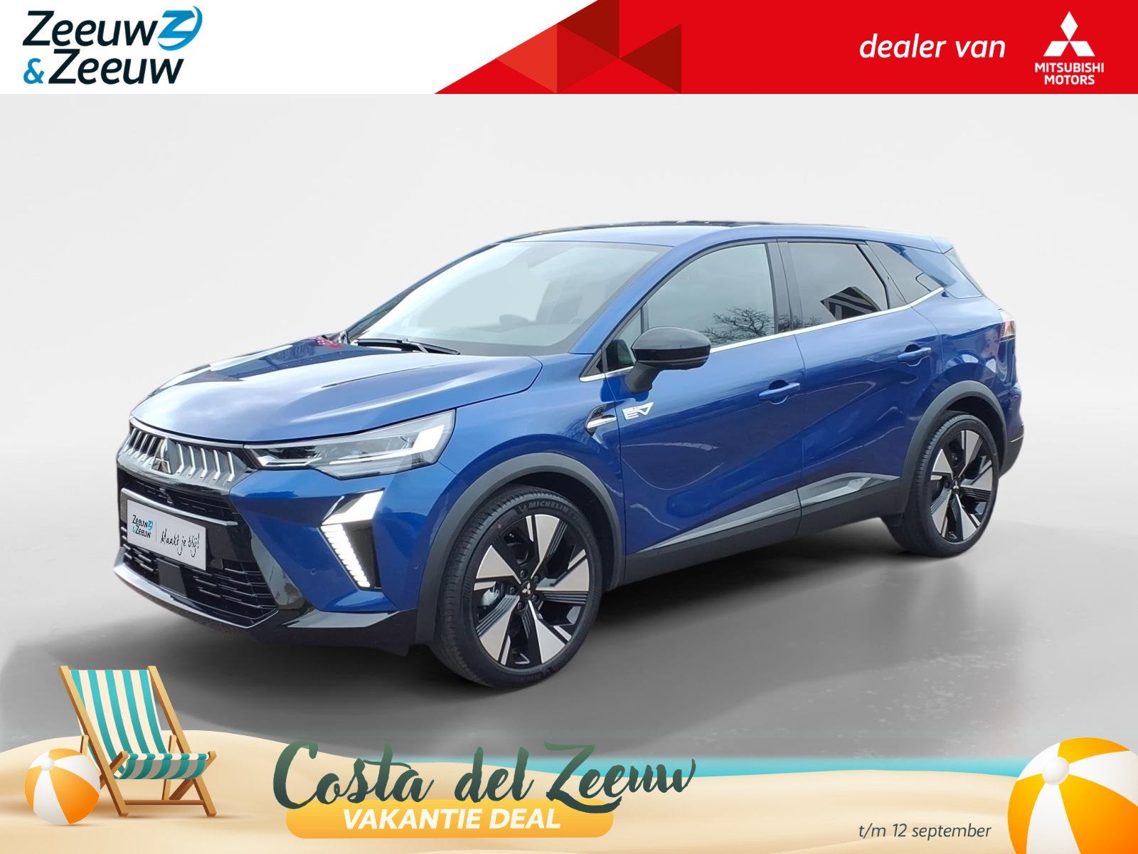 Mitsubishi Grandis 1.8 HEV First Edition | € 3.000,- KORTI, Auto's, Mitsubishi, Dealer onderhouden, 1789 cc, Met garantie (alle)