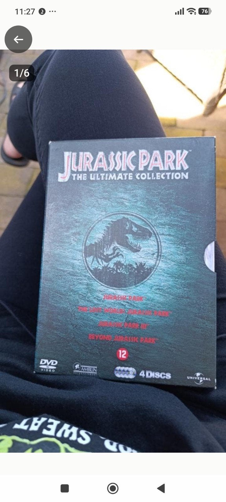 Jurassic Park: The Ultimate Collection), Vanaf 12 jaar, Ophalen of Verzenden, Zo goed als nieuw, Inclusief doosje