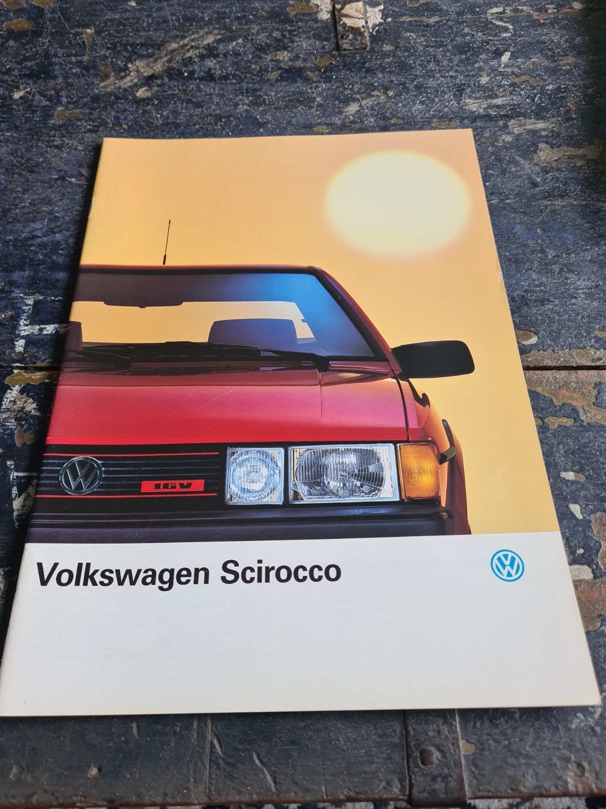 Volkswagen Scirocco GT, GT 16V / GTX, GTX 16V  8/87, Ophalen of Verzenden, Nieuw, Volkswagen