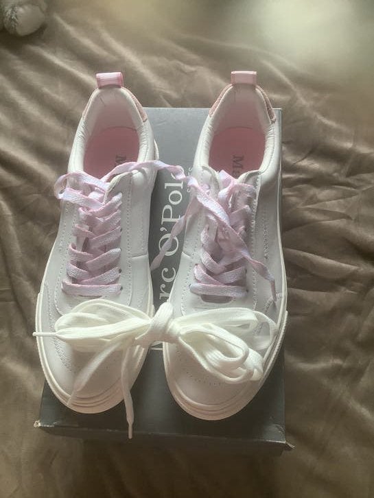 Mooie, nieuwe sneakers Marc o ‘polo, Kleding | Dames, Nieuw, Ophalen of Verzenden, Sneakers of Gympen, Roze