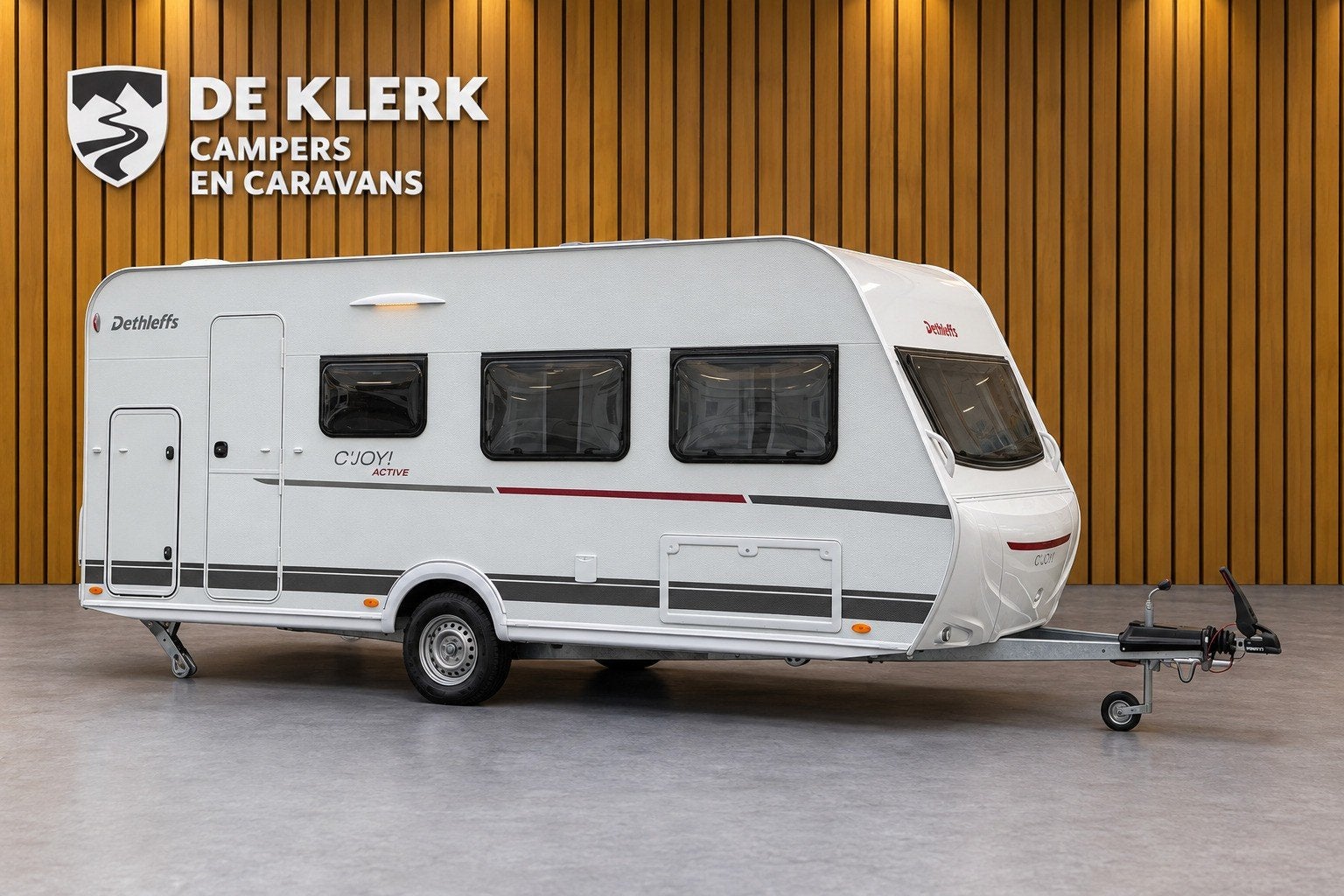 Dethleffs C'JOY 480 QLK / 50% deals (bj 2027), Caravans en Kamperen, 7 tot 8 meter, Bedrijf, Info@deklerkcaravans.nl, Dethleffs