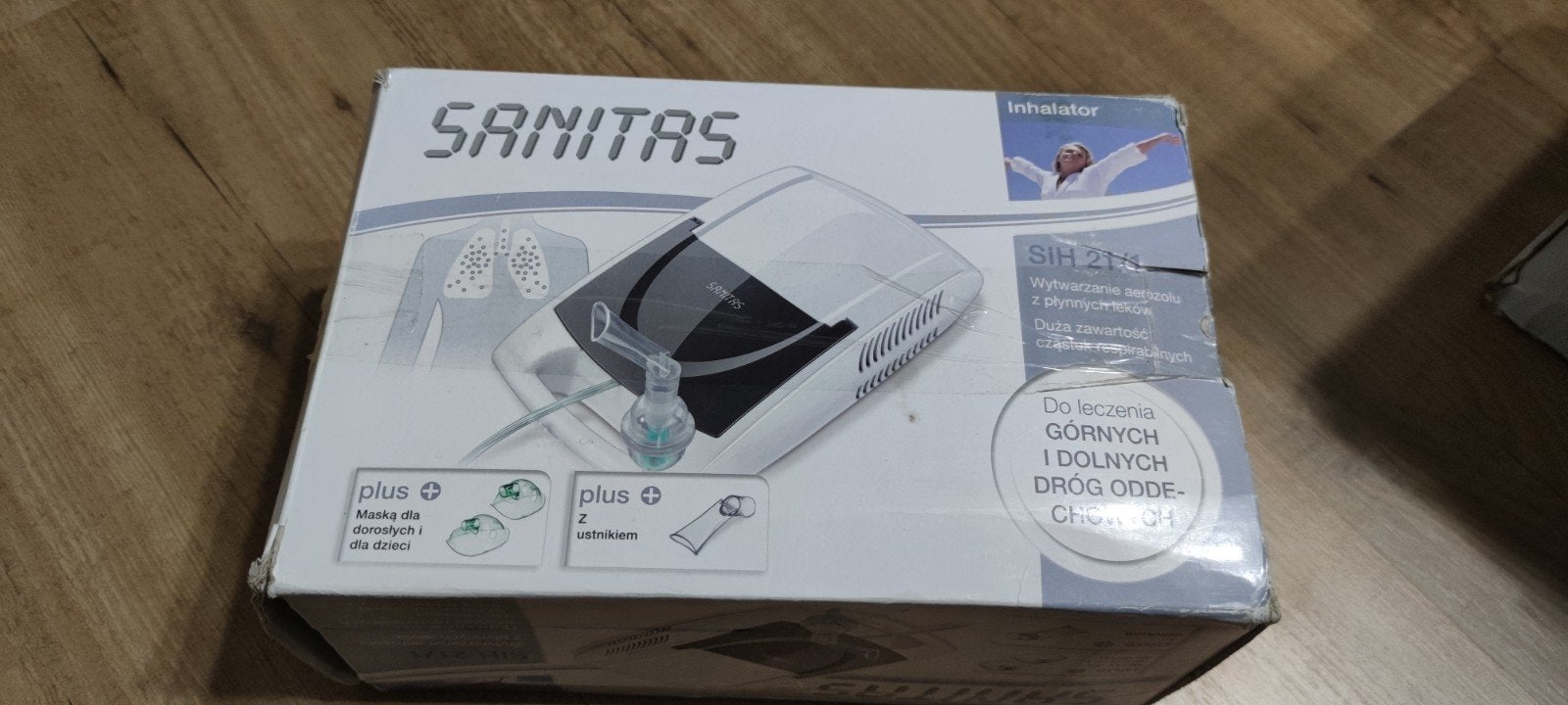 Sanitas SIH 21 Inhalator - Voor effectieve ademhaling, Ophalen, Gebruikt, Overige typen