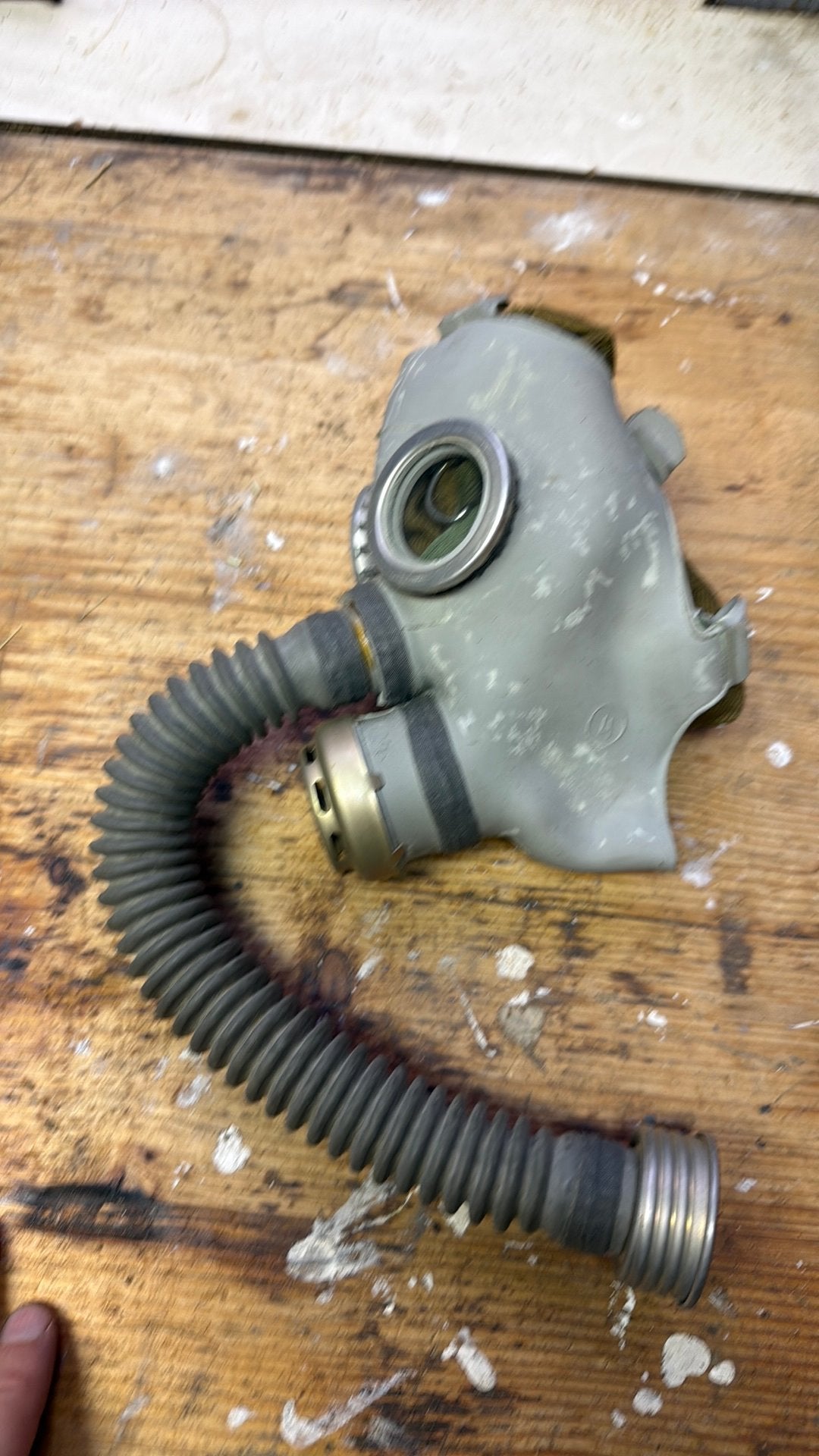Sovjet gasmasker kind koude oorlog, Ophalen, Landmacht, Nederland