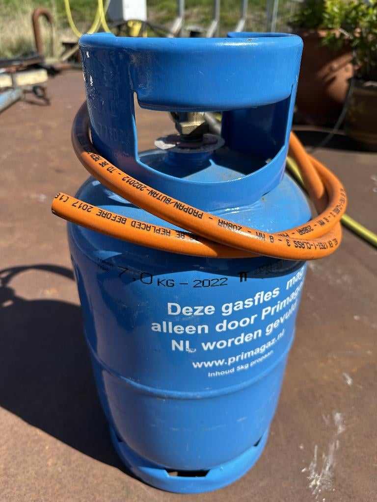 Primagaz 7kg compleet, Ophalen, Zo goed als nieuw