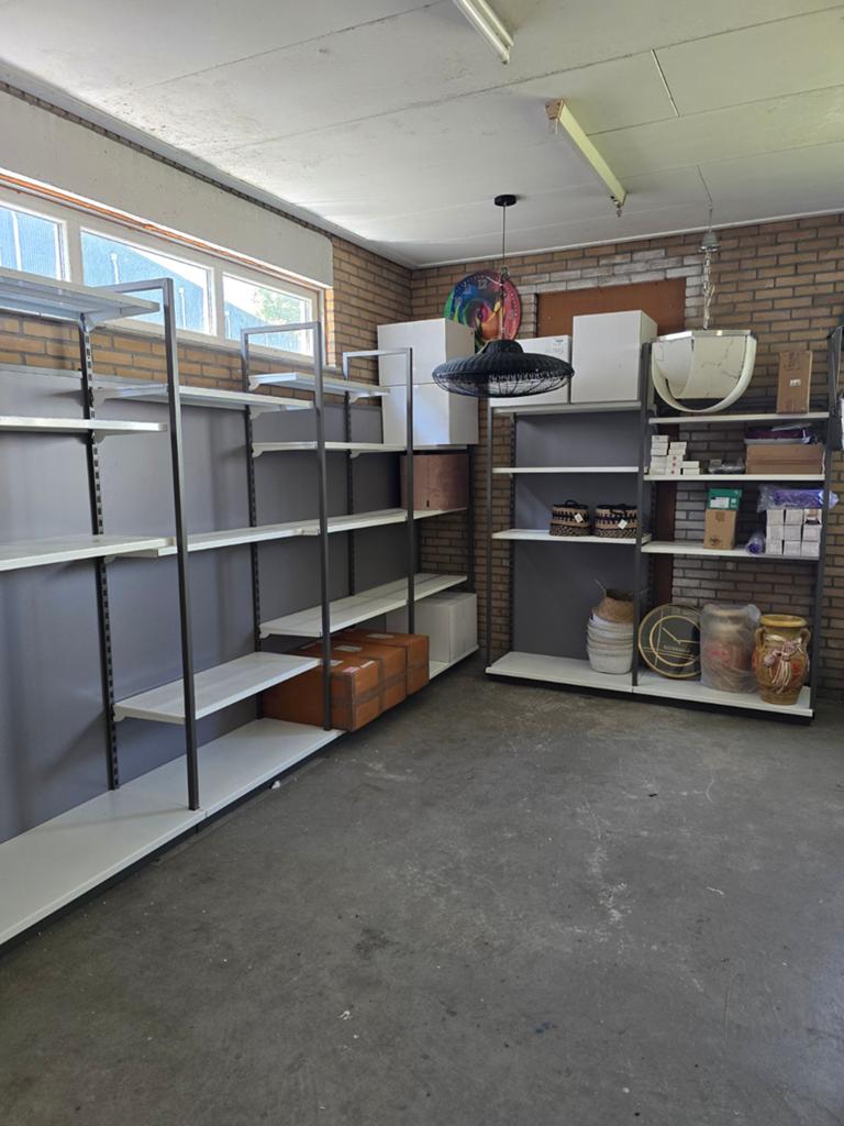 18 meter winkel stelling ( ex Blokker ), Huis en Inrichting, Ophalen, Handelsonderneming Cubran, Info@cubran.nl, Misterstraat 6A