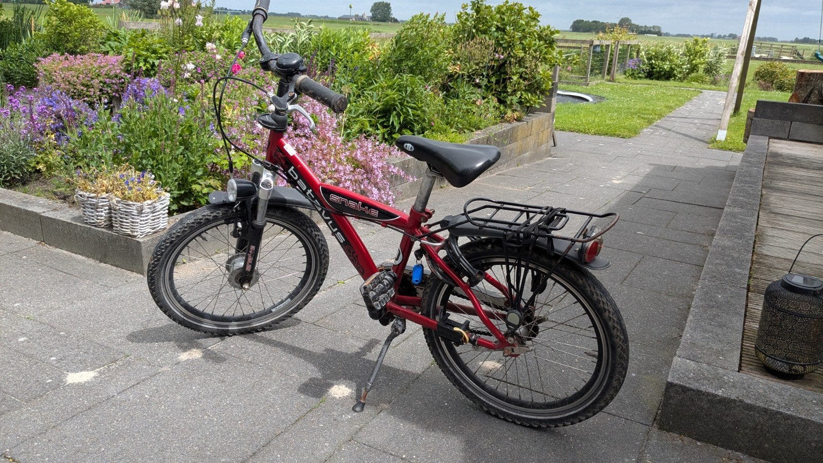 Batavus Snake Kinderfiets 20 inch, Fietsen en Brommers, Ophalen, Gebruikt, Terugtraprem, 20 inch of meer