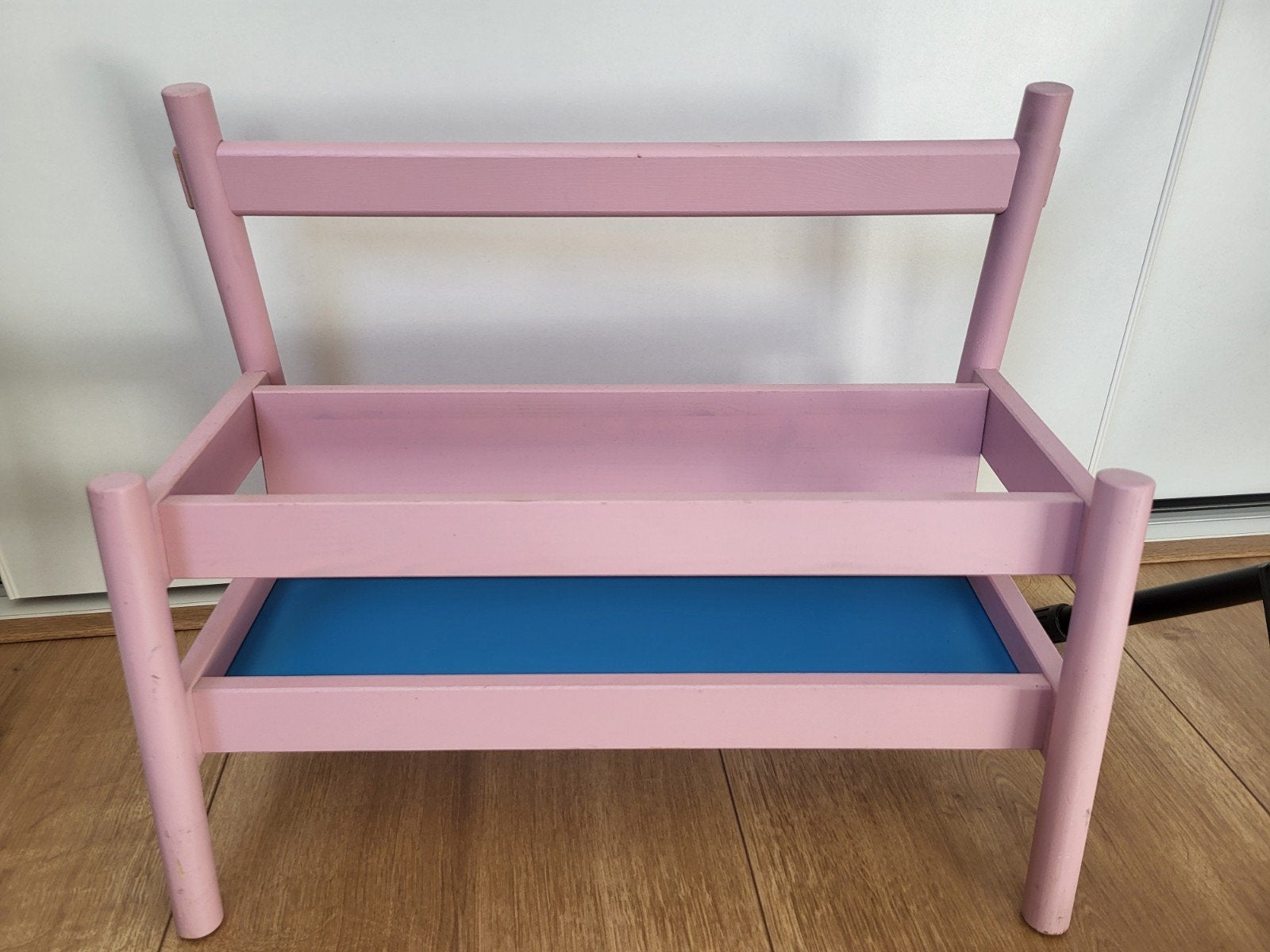 Ikea Flisat boekenstandaard - Roze/Blauw, Ophalen, Gebruikt, Overige typen