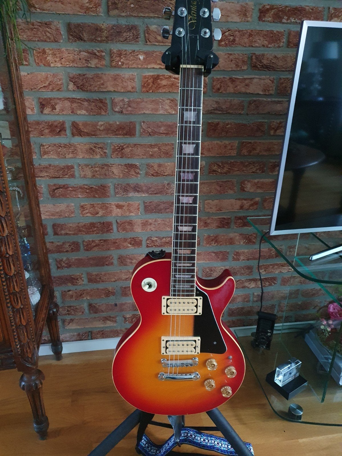 Vantage VLP-550 Spirit 1981 electrische gitaar, Ophalen of Verzenden, Gebruikt, Solid body, Overige merken