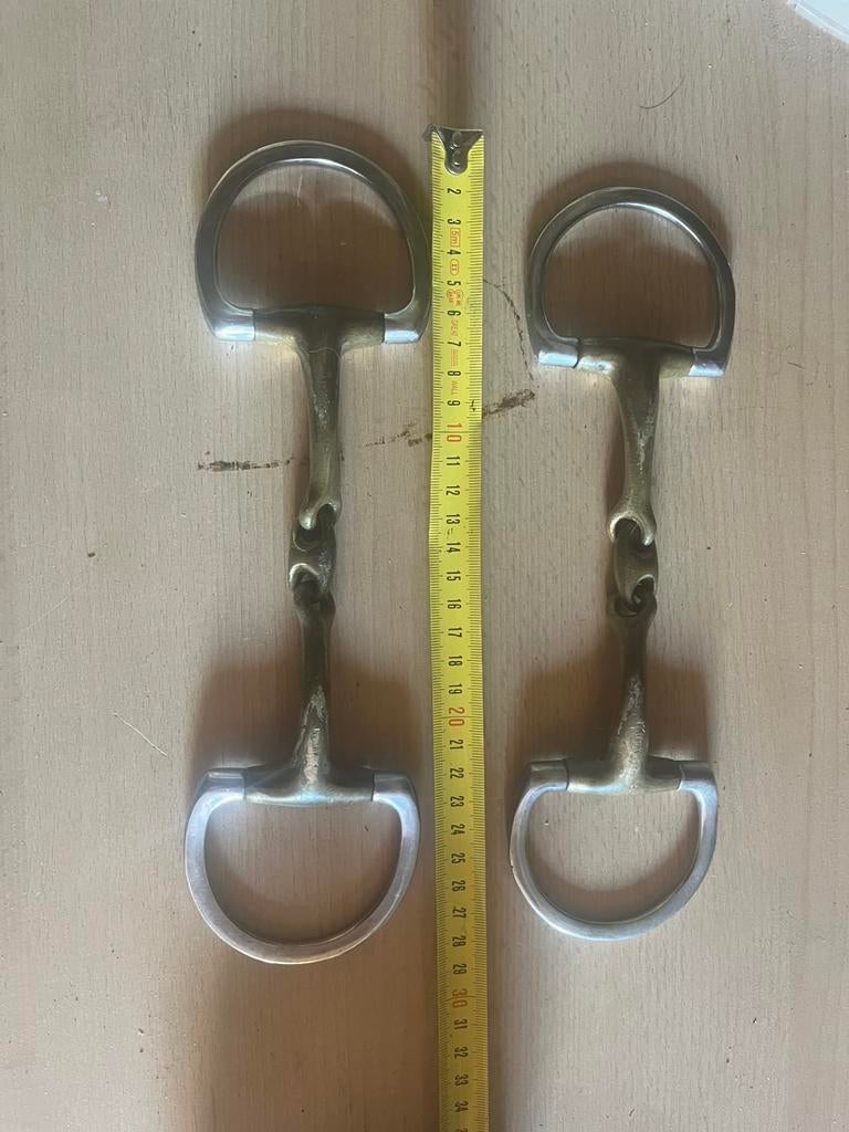 SPRENGER 13,5 dynamics RS dbl gebroken bustrens14mm Senagan, Ophalen of Verzenden, Zo goed als nieuw, Dressuur