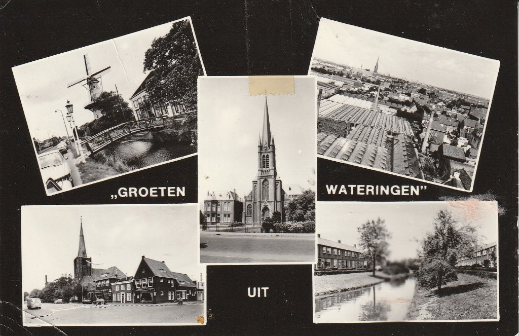 Groeten uit Wateringen 1981, Verzamelen, Ansichtkaarten | Nederland, Ophalen of Verzenden, 1980 tot heden, Gelopen, Zuid-Holland
