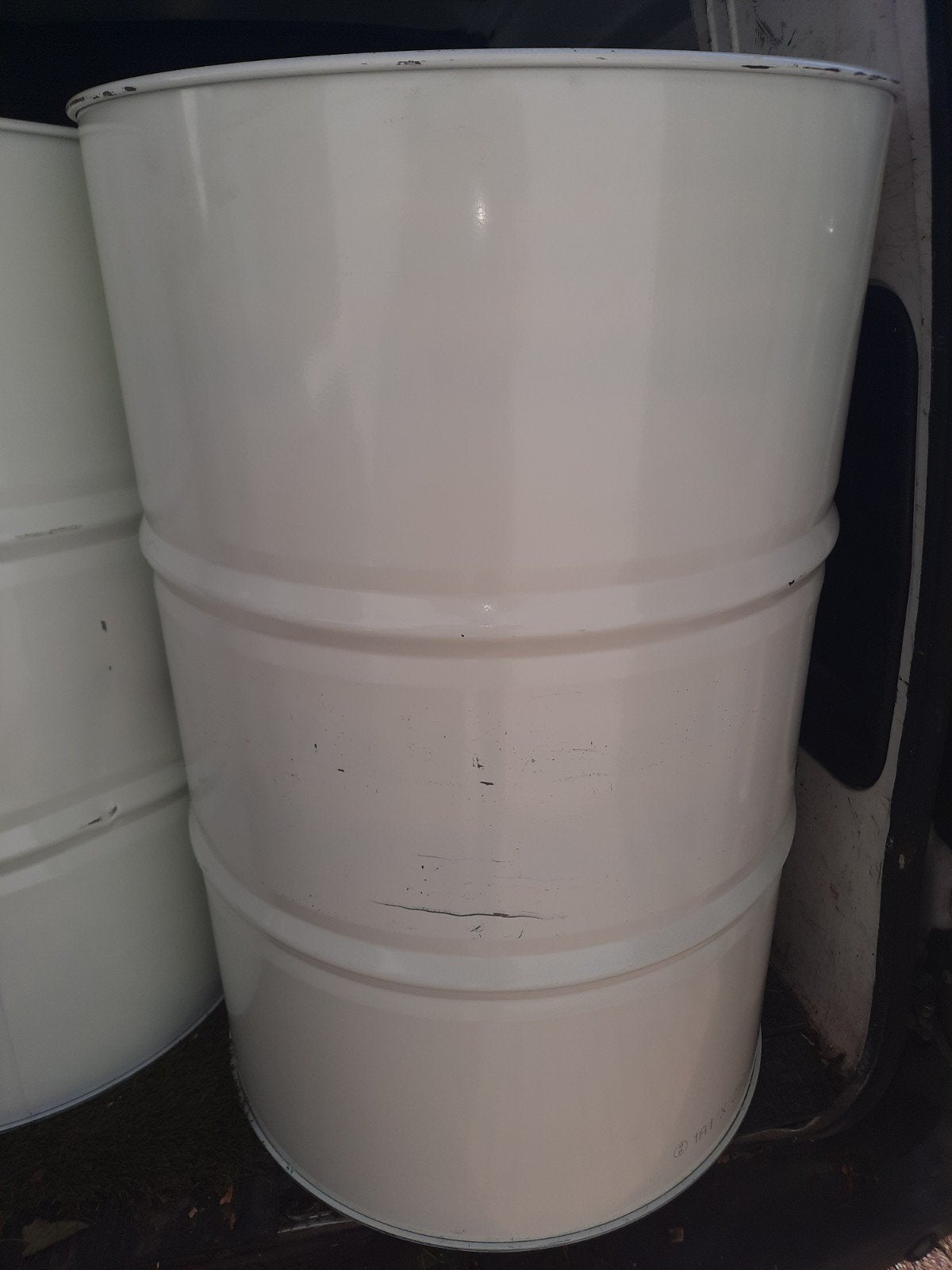 200 liter vat voor vuurkorf - zelf open maken, Tuin en Terras, Vuurkorven, Ophalen
