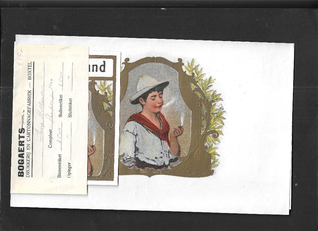 Nil089Etiket scan V5126, Ophalen, Gebruikt, Sigarenbandjes