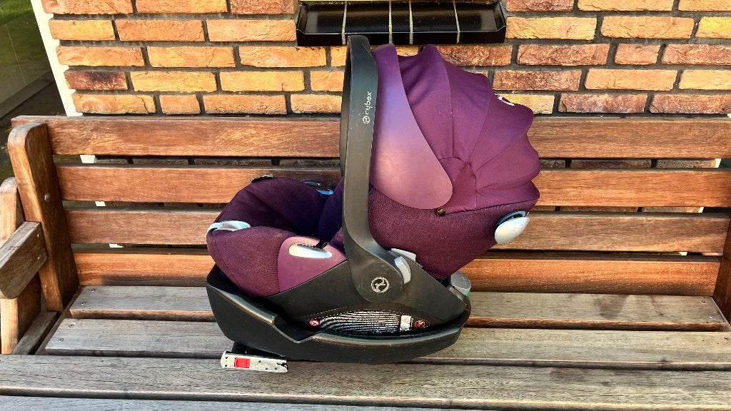 Cybex Cloud Q autostoel inclusief Isofix base, Verstelbare rugleuning, Zo goed als nieuw, Isofix, 0 t/m 13 kg