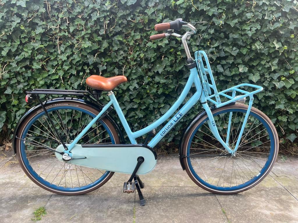Cortina U4 framemaat 50cm 3v(Sparta pick up), Fietsen en Brommers, Fietsen | Dames | Damesfietsen, Overige merken, Terugtraprem